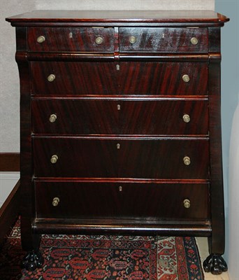 Lot 1191 - Classical Style Mahogany Chest of Drawers...