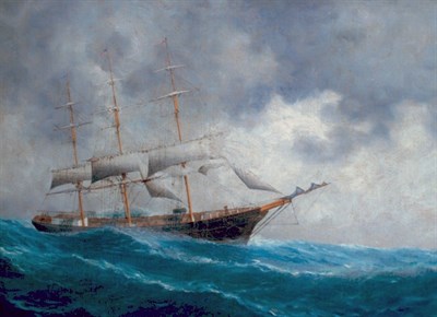 Lot 63 - Luca Papaluca Italian, 1890-1934 Three-Masted...