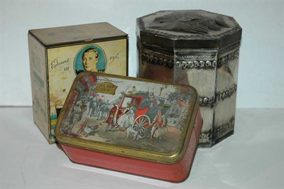 Lot 1218 - Group of Seven Metal Biscuit Tins