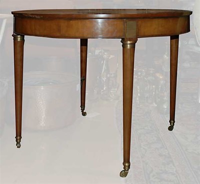 Lot 1233 - Louis XVI Style Fruitwood Cirular Table Height...