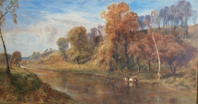Lot 27 - Bernard Walter Evans British, 1848-1922 Cattle...