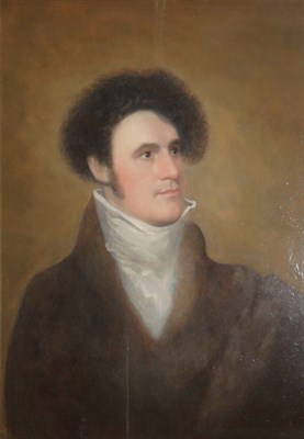 Lot 2006 - American School 19th Century Portrait of a...