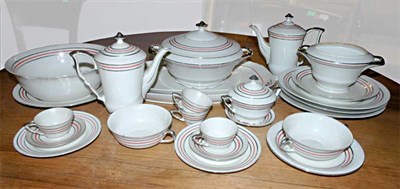 Lot 1274 - Czechoslovakian Porcelain Dinner Service...