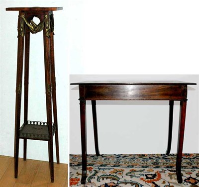Lot 1279 - Neoclassical Style Brass Mounted Fruitwood...