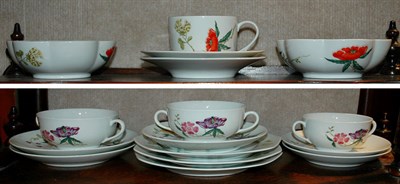 Lot 1297 - Group of French Porcelain Table Articles...
