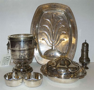 Lot 1354 - Group of Silver Plated Table Articles...