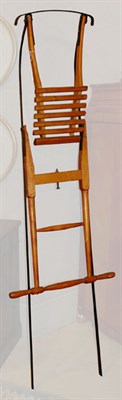 Lot 1413 - Central Park Wood and Iron Snow Sled Length 69...