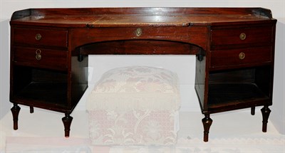 Lot 1431 - George III Style Mahogany Side Cabinet Height...