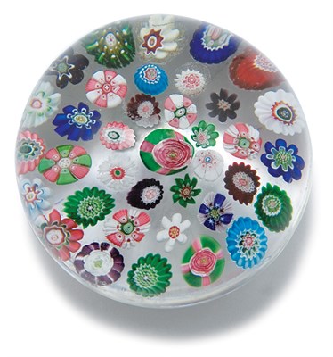 Lot 4230 - Clichy Millefiore Glass Concentric Circles...