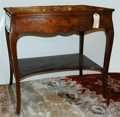 Lot 1508 - Provincial Louis XV Style Mahogany Two-Tier...