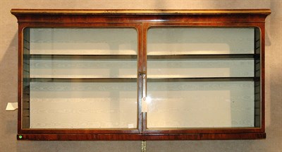 Lot 1527 - Regency Parcel Gilt and Mahogany Hanging...