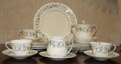 Lot 1553 - Shelley Porcelain Dinner Service In the...