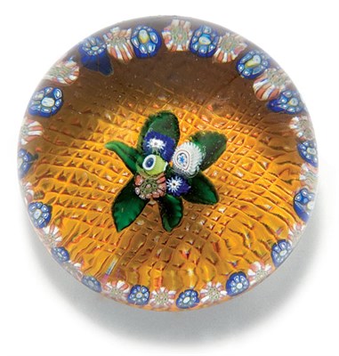 Lot 4237 - St. Louis Millefiore Glass Nosegay Paperweight...