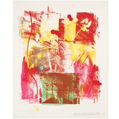 Lot 110 - Robert Rauschenberg STORYLINE II (FOSTER 53)...