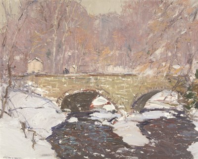 Lot 3047 - Milton W. Holm American, 1903-1999 Bridge in...