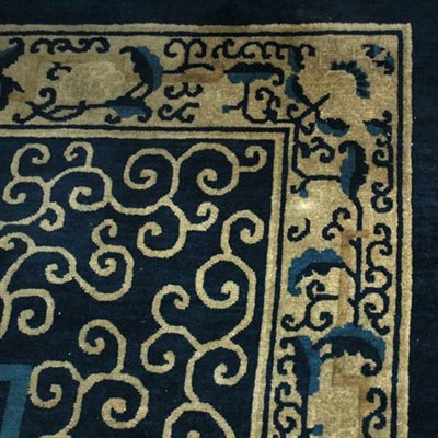 Lot 419 - Chinese Carpet China, last quarter of the 19th...
