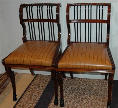 Lot 206 - Set of Eight Continental Neoclassical Style...