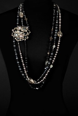Lot 293 - Karl Lagerfeld for Chanel Haute Couture Jeweled Belt