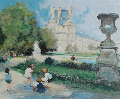 Lot 4073 - Jules Rene Herve French, 1887-1981 Children...