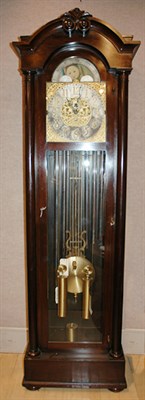 Lot 4331 - Neoclassical Style Mahogany Tall Case Clock...
