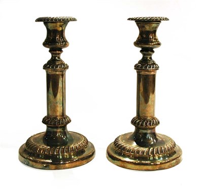 Lot 421A - Pair of English Silver Plated Telescopic...