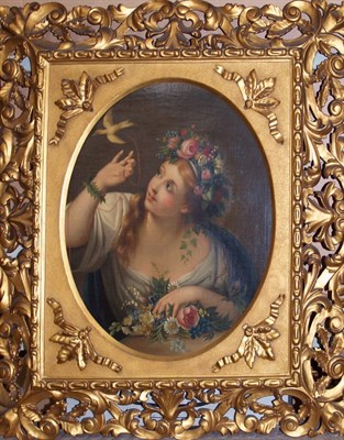 Lot 42 - Italian School 19th century Allegorical Figure...