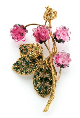 Lot 273 - Iradj Moini Floral Spray Pin American, 1990s...