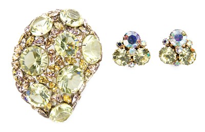 Lot 235 - Rhinestone Fur Clip France, circa 1960...