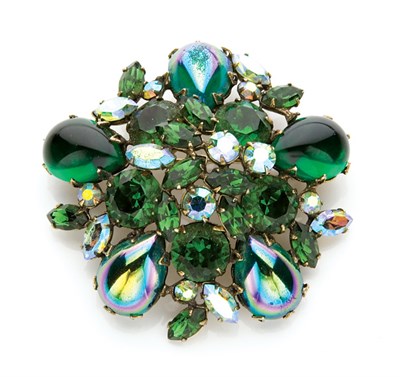 Lot 234 - Two Regency Pins and a Pair of Earrings...