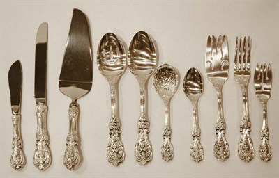 Lot 4276 - Reed & Barton Sterling Silver Flatware Service...