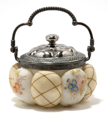 Lot 4369 - Mount Washington Crown Milano Sweetmeat Jar...