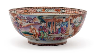 Lot 183 - Chinese Export Famille Rose Porcelain Bowl...