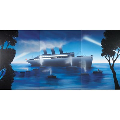 Lot 84 - Susan Hall American, b. 1943 Celebration Night,...