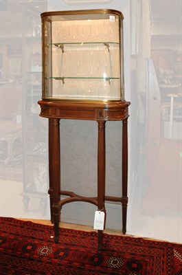 Lot 3165 - Louis XVI Style Metal and Glass Cabinet on...