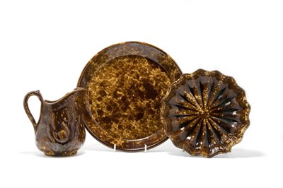 Lot 2236 - Group of Six Bennington Type Pottery Table...