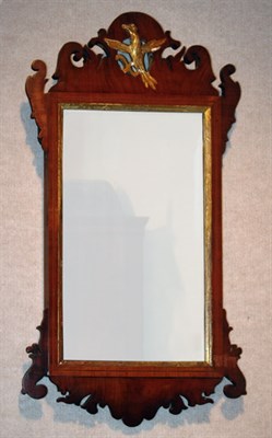 Lot 2112 - Federal Inlaid Mahogany Mirror 19th Century...