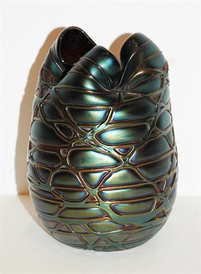 Lot 4417A - Pallme-Konig Iridescent Art Glass Tri-Lobed...