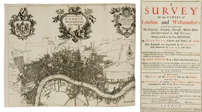 Lot 3095 - STOW, JOHN A Survey of the Cities of London...