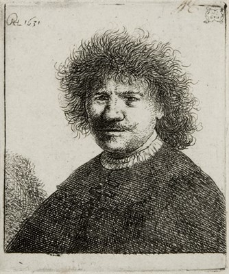 Lot 3404 - Rembrandt van Rijn (1606-1669) SELF-PORTRAIT...