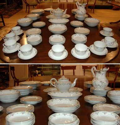 Lot 493 - Czechoslovakian Porcelain Dinner Service...