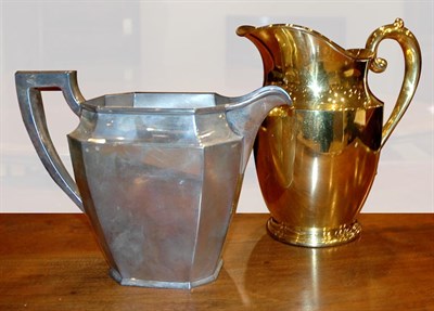 Lot 424 - Wallace Gilt-Silver Water Pitcher; Together...
