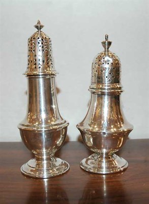 Lot 420A - Two Sterling Silver Casters Total...