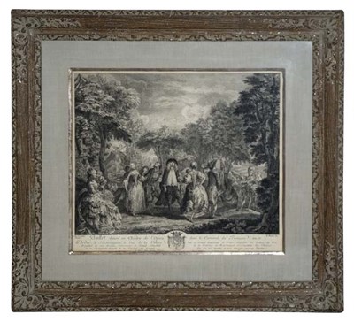 Lot 106 - Pierre-Francois Basan after G. de St. Aubin...