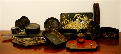 Lot 417 - Group of Papier Mache Decorations Including...