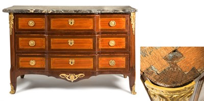Lot 366 - Louis XVI Gilt-Bronze Mounted Tulipwood and...