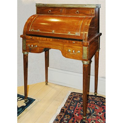 Lot 1117 - Louis XVI Style Brass Mounted and String...