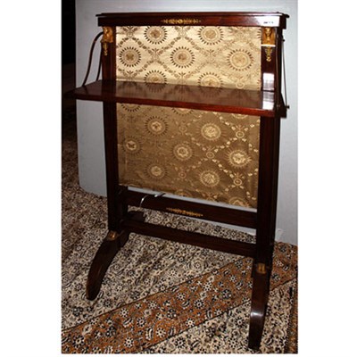 Lot 349 - Empire Gilt-Bronze Mounted Mahogany Fire...