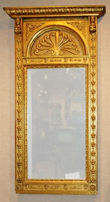 Lot 290 - Empire Gilt-Wood Mirror 19th Century The...