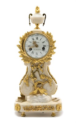 Lot 205 - Louis XVI Gilt-Bronze Mounted Marble Mantel...
