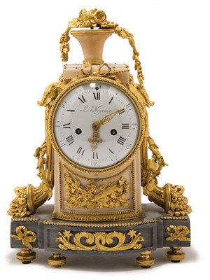 Lot 218 - Louis XVI Gilt-Bronze Mounted Marble Mantel...
